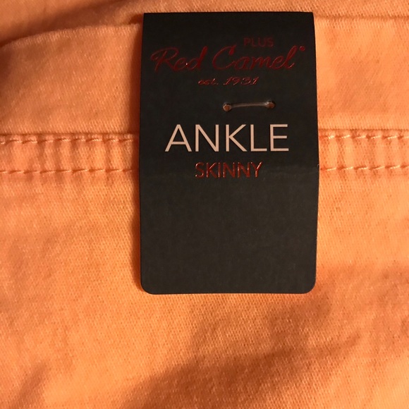 Light Orange Skinny Ankle - Red Camel - Picture 3 of 5